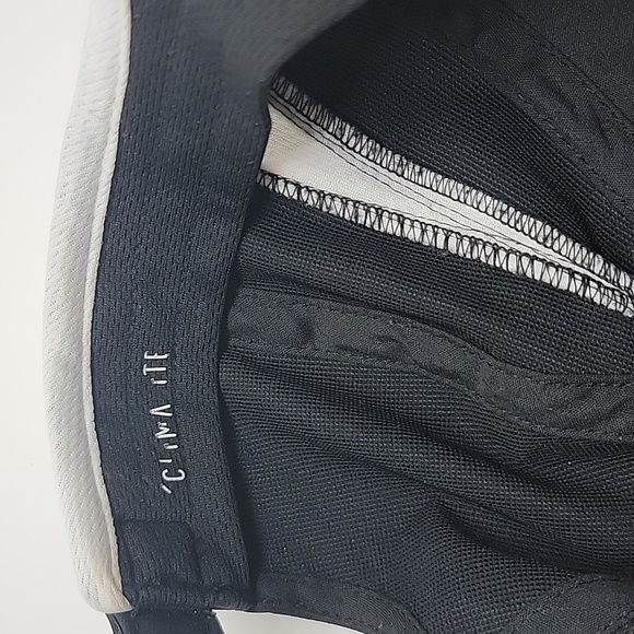 Adidas Black & White Adjustable Baseball Cap One Size - Picture 11 of 12